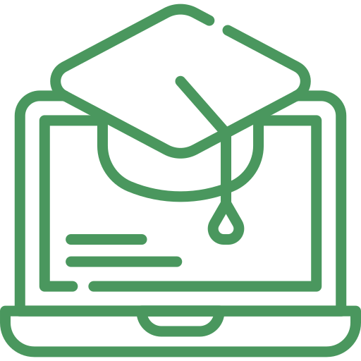 <div>Des contenus 100% en ligne</div>
